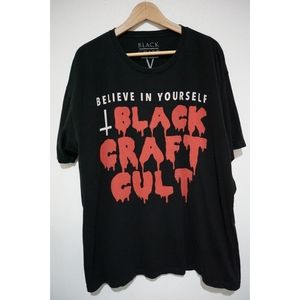 Black Craft Cult Black Logo T-Shirt size XL